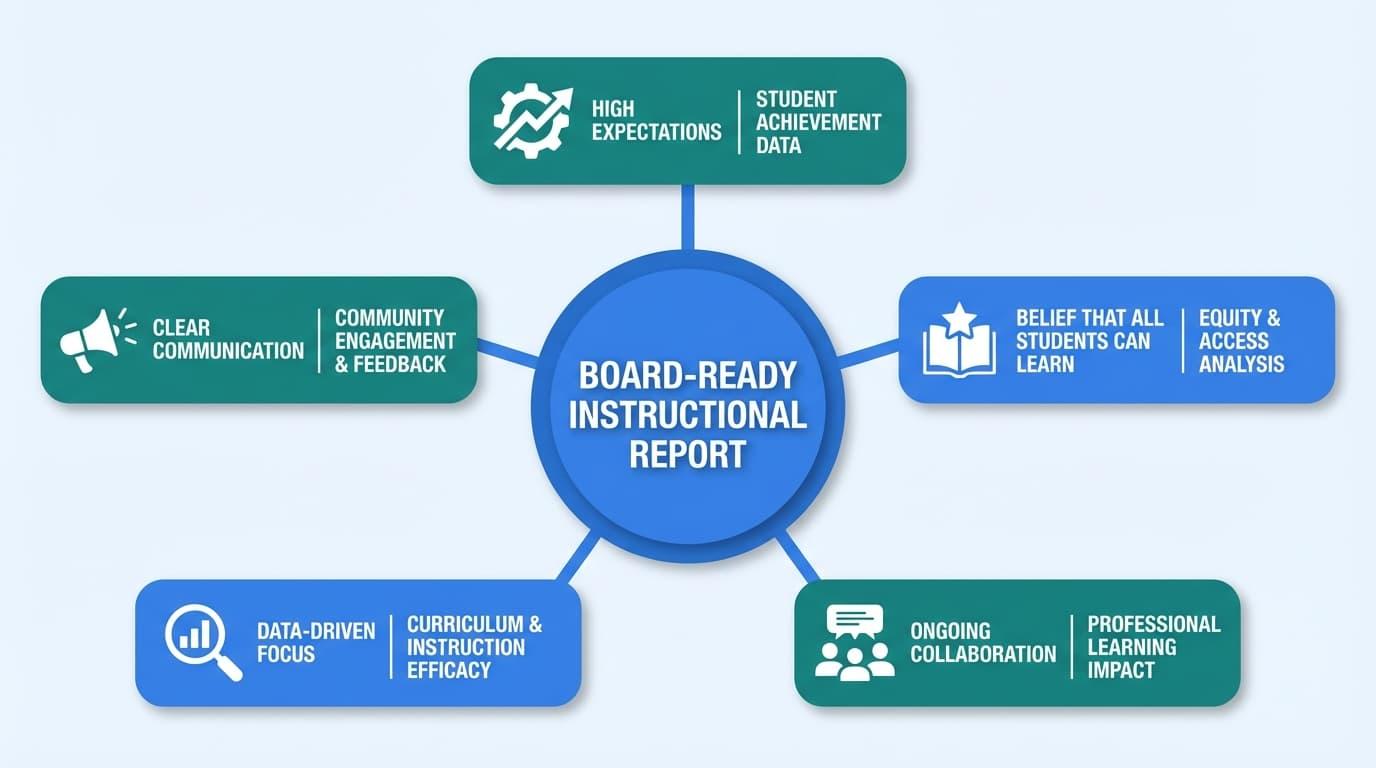 Why Board-Ready Instructional Reports Matter for Governance