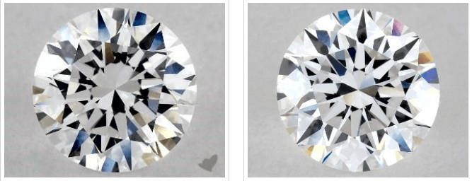 Flawless diamond comparison