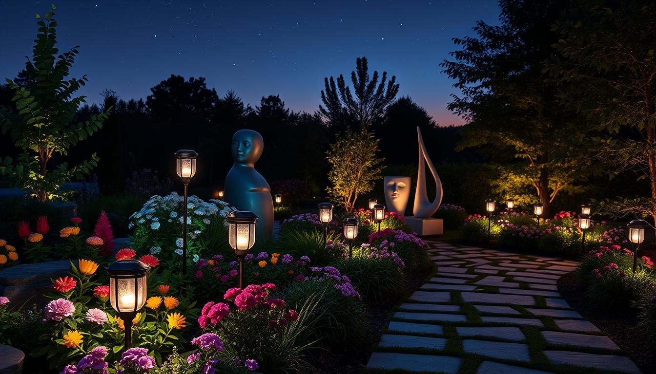 solar garden lights