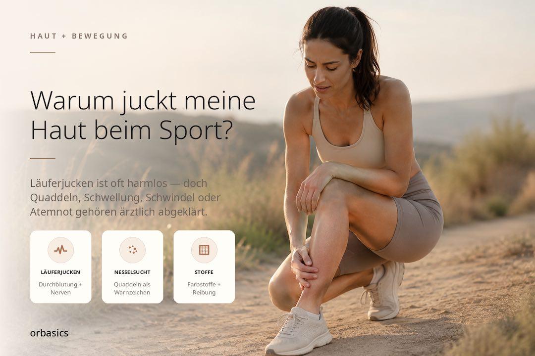 Juckreiz beim Sport: Harmloses Läuferjucken oder Warnsignal?
