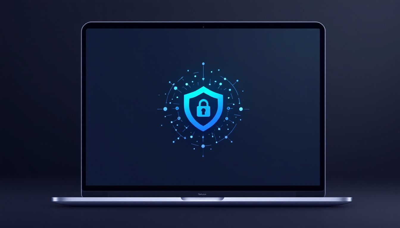 An illustration depicting branding and trust establishment through a website.