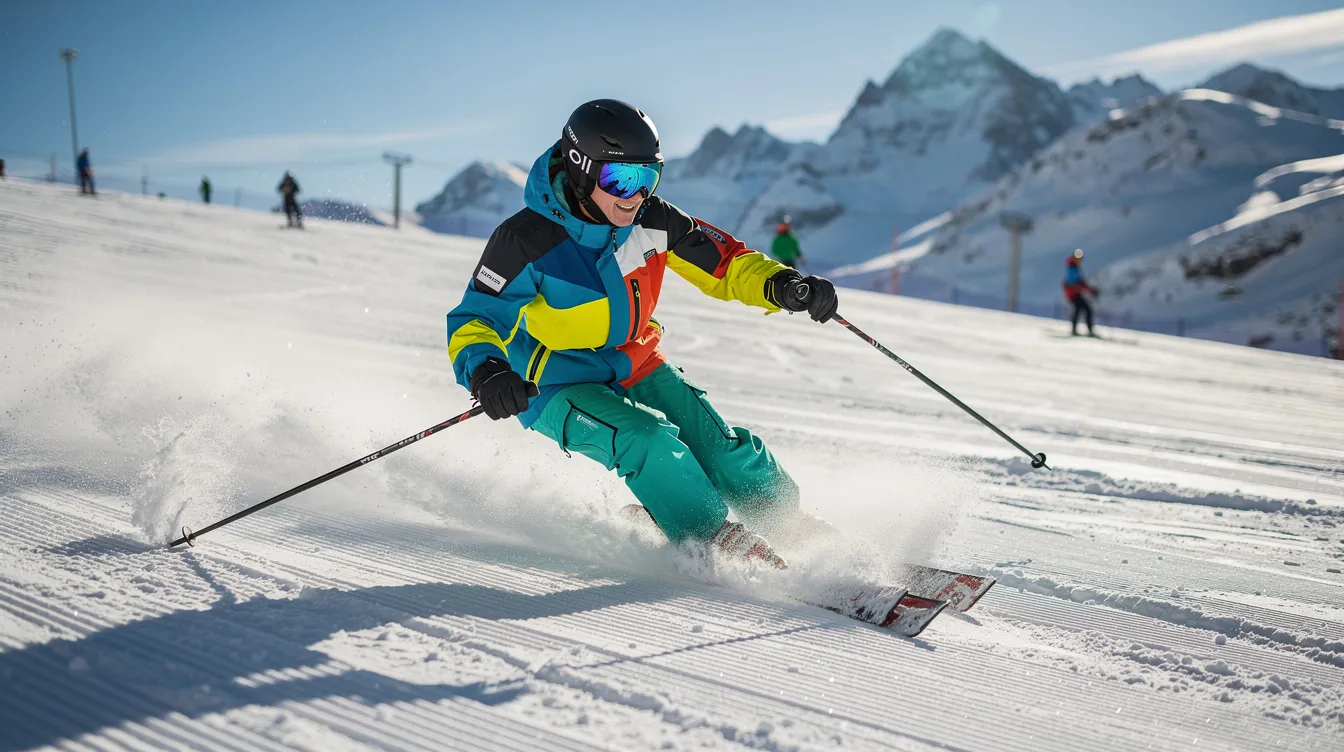 Haltung beim Skifahren: So findest du deine stabile Grundposition auf der Piste
