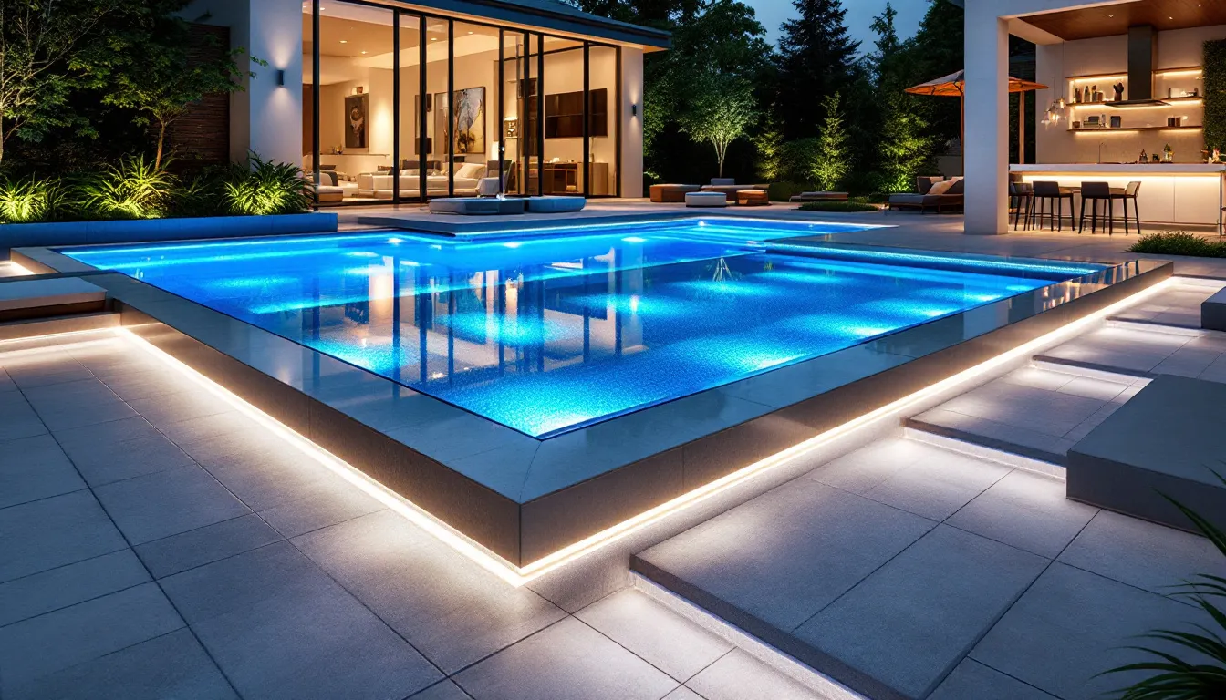 An overview of LED pool lights and their benefits.