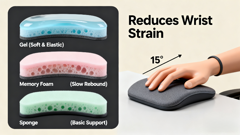 different materials for choices