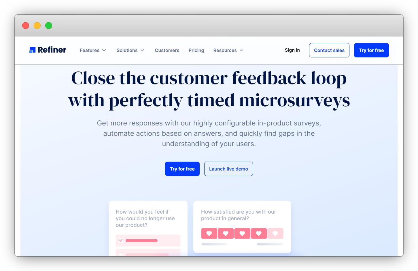 Product Feedback Tools Refiner