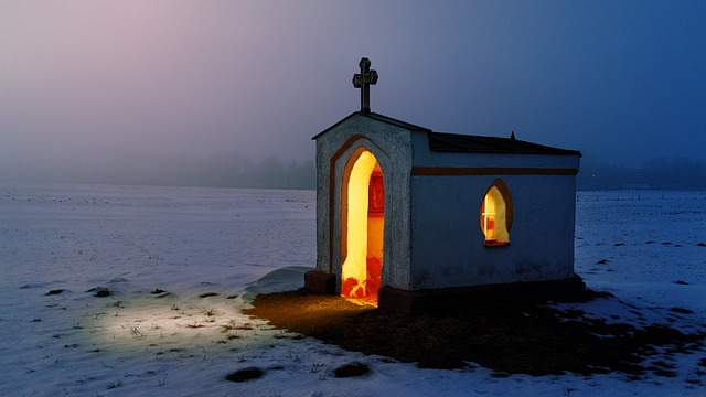 light, chapel, christian church