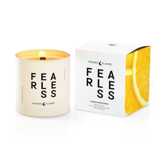 Spoken Flames Fearless Candle