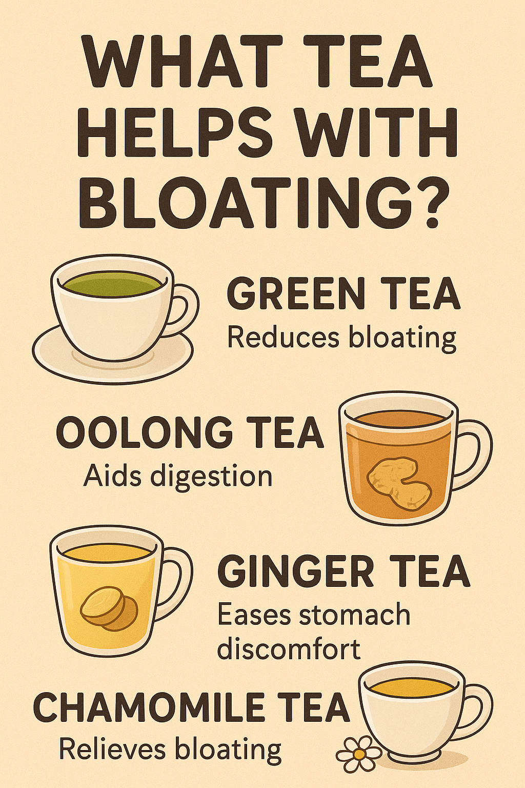 What Tea Helps with Bloating?