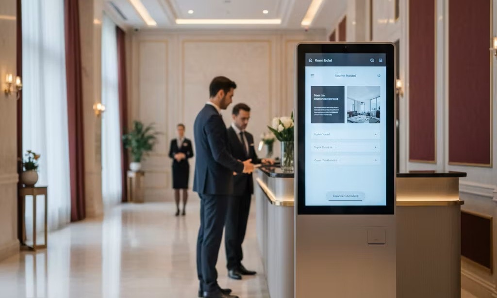 digital information boards for hotels & tourism businesses