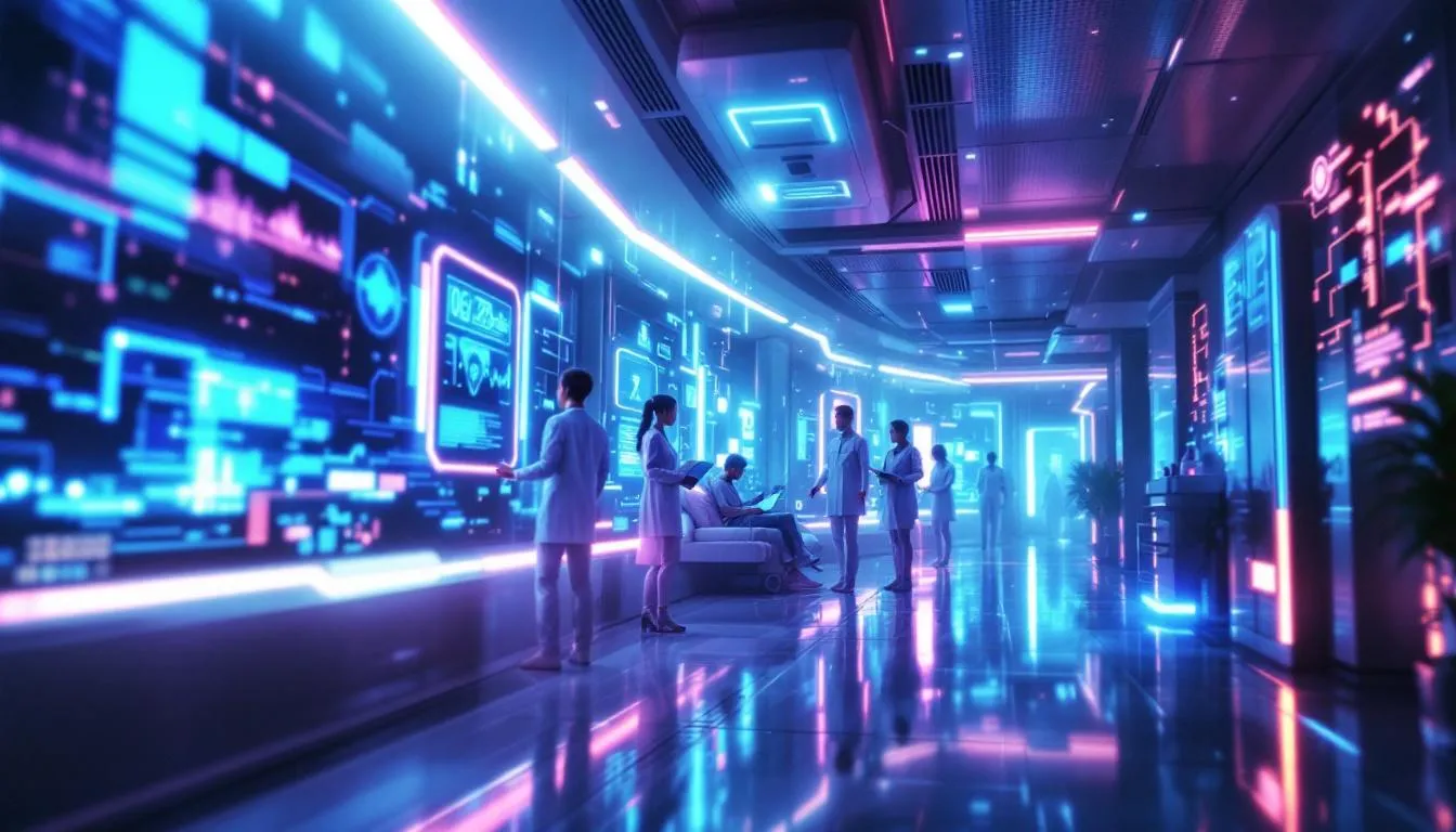 A conceptual image reflecting AI's role in healthcare.