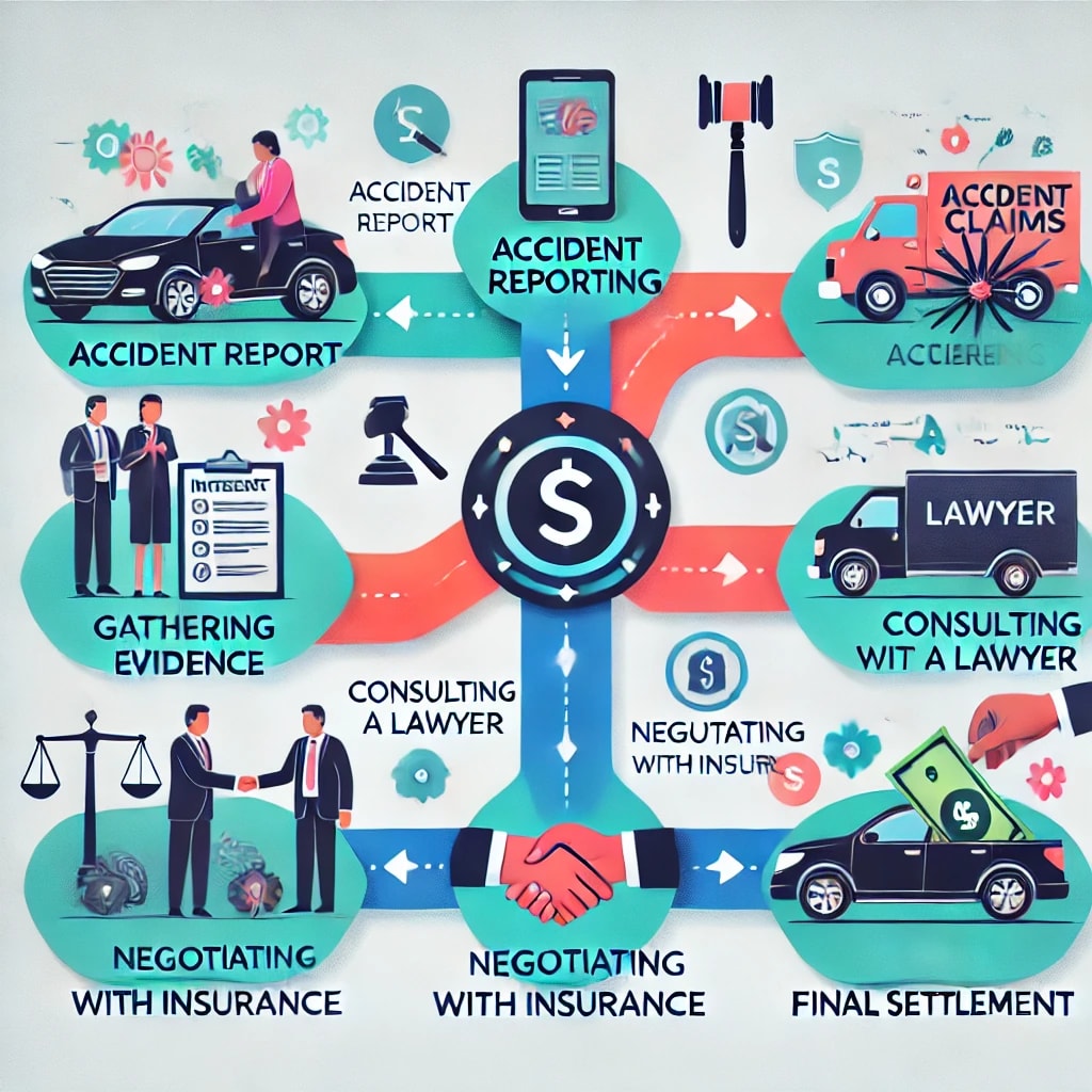 Car accident claims process. 