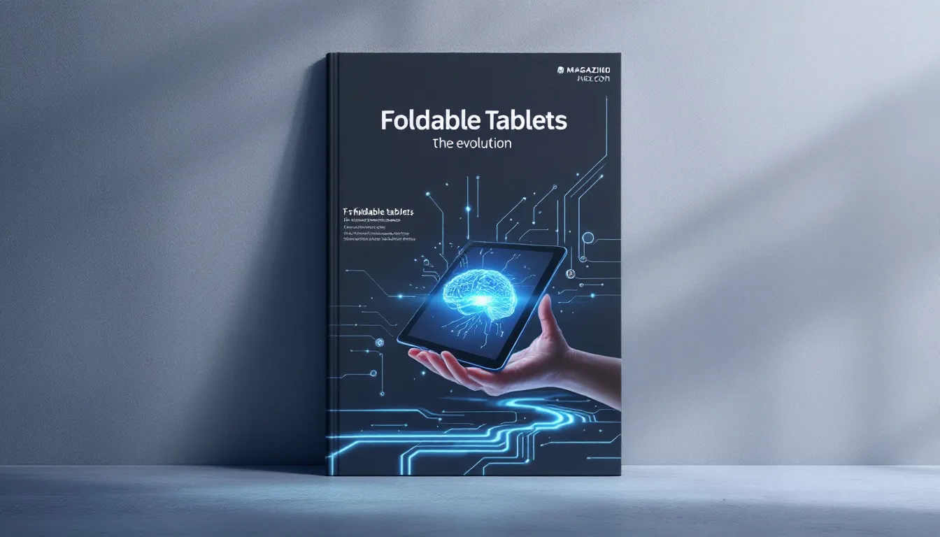 Zukunftsausblick auf die Entwicklung von faltbaren Tablets und deren Sicherheit.