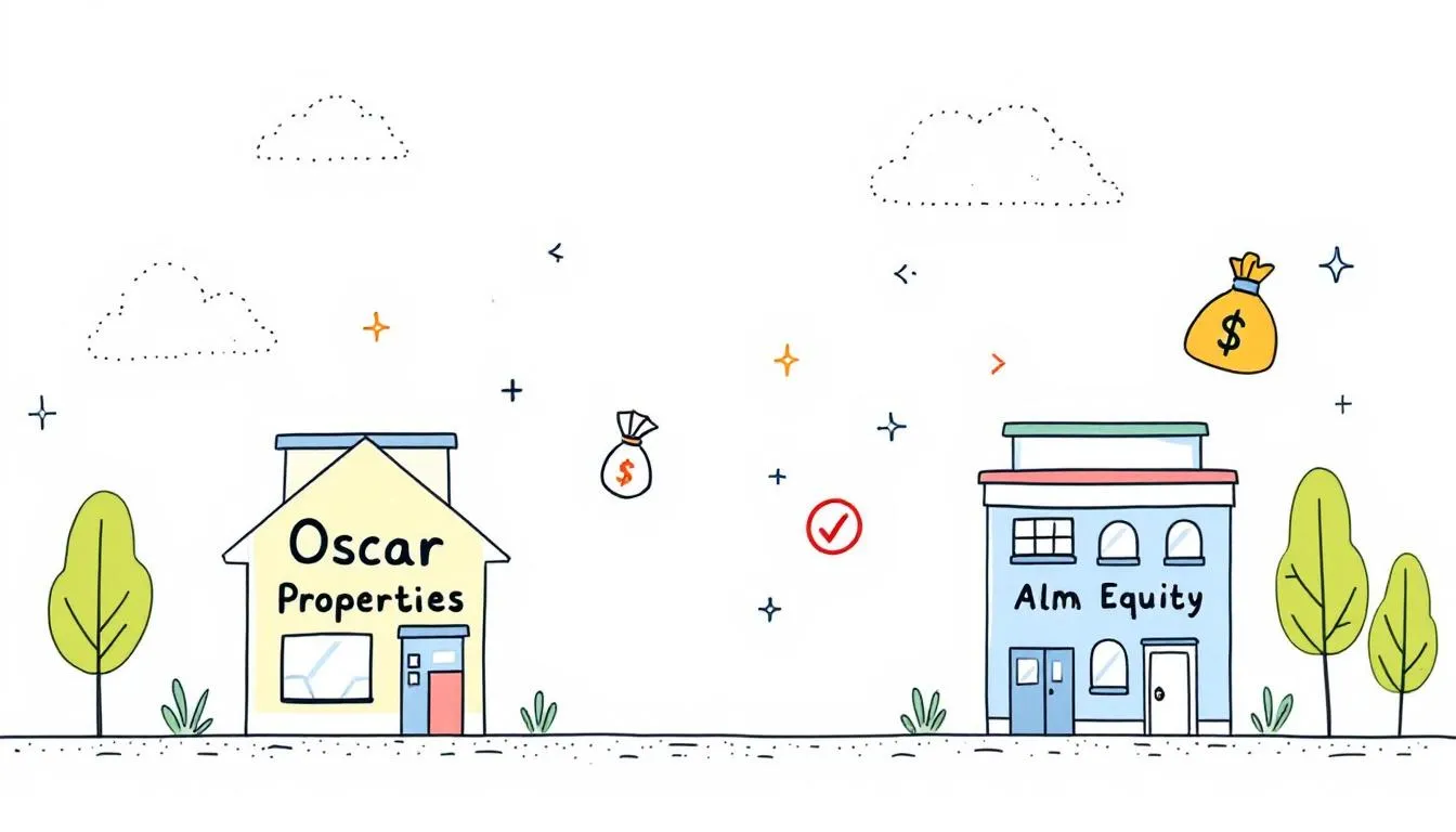 Exempel på inlösen av preferensaktier, inklusive Oscar Properties och Alm Equity.