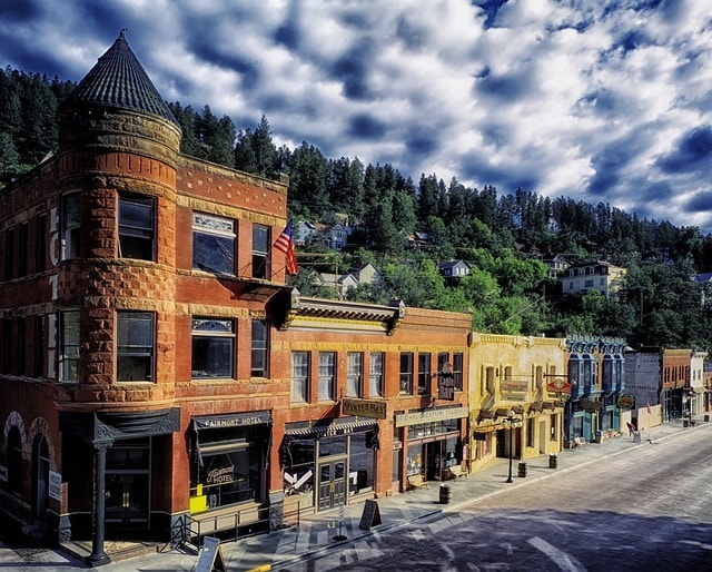 deadwood, south dakota, town