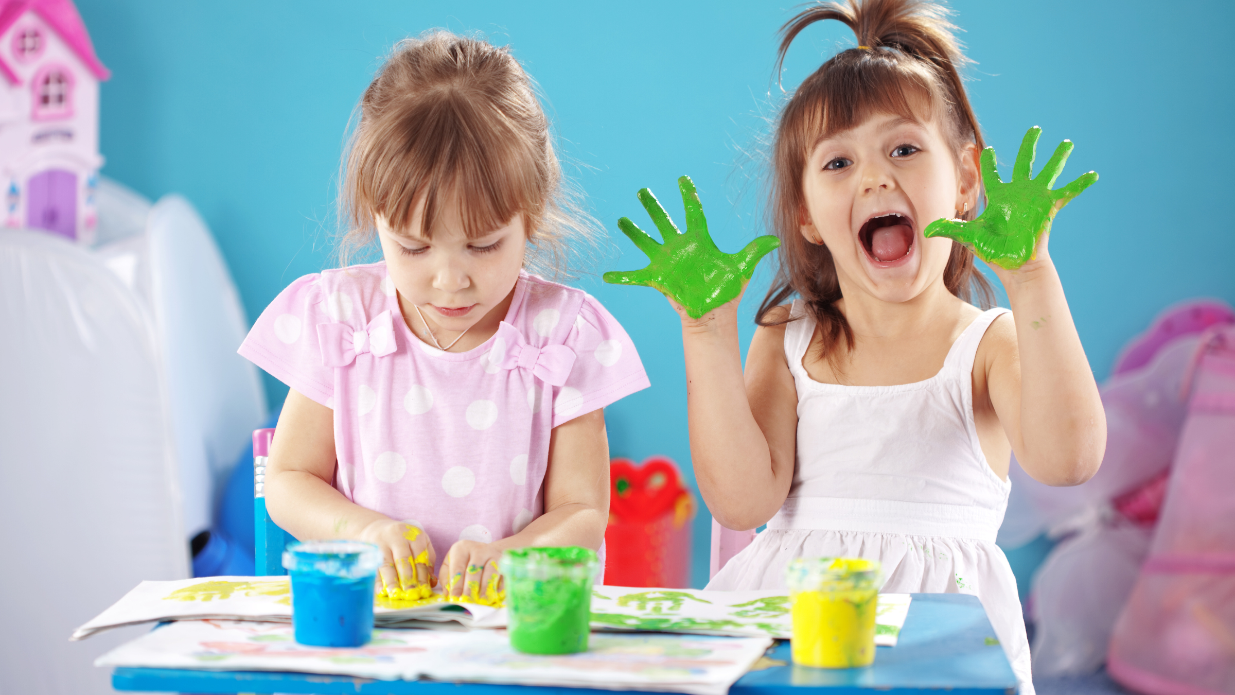 Kids painting
