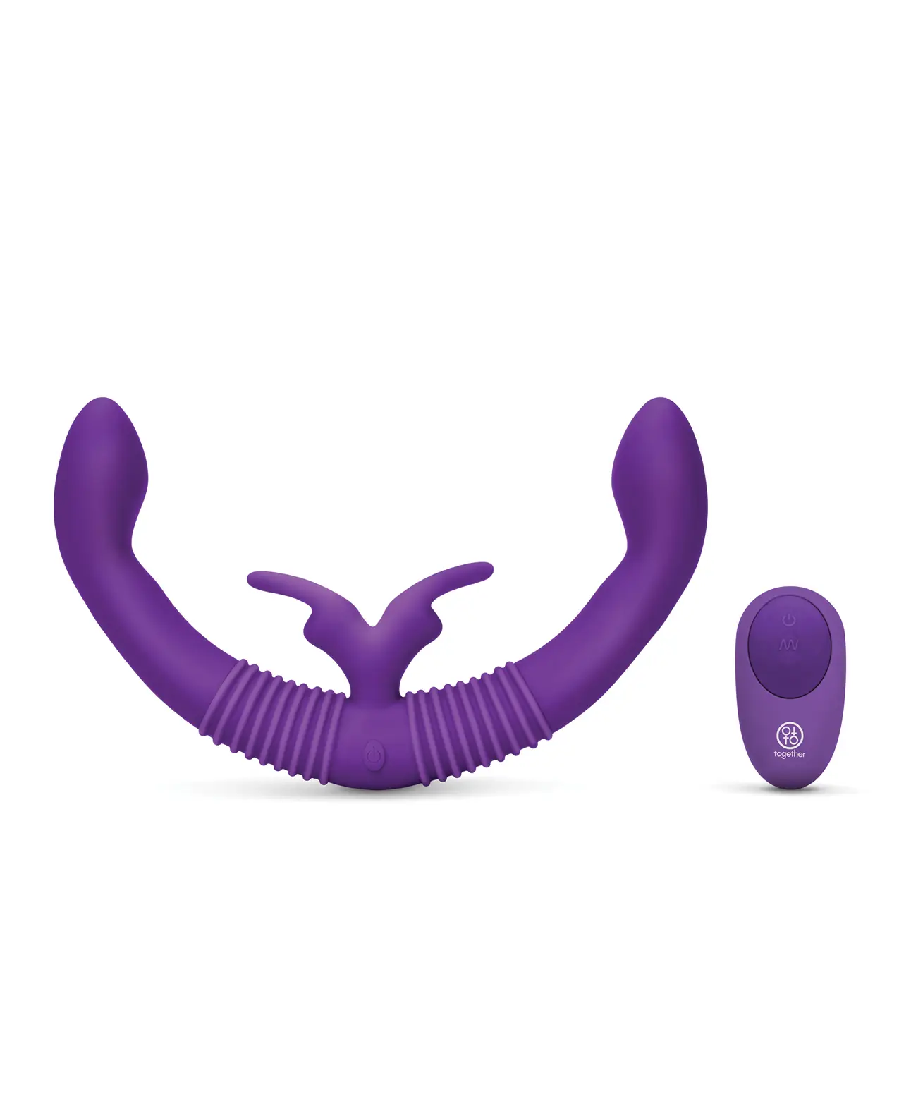 Together Female Intimacy Vibe w/Remote – Purple