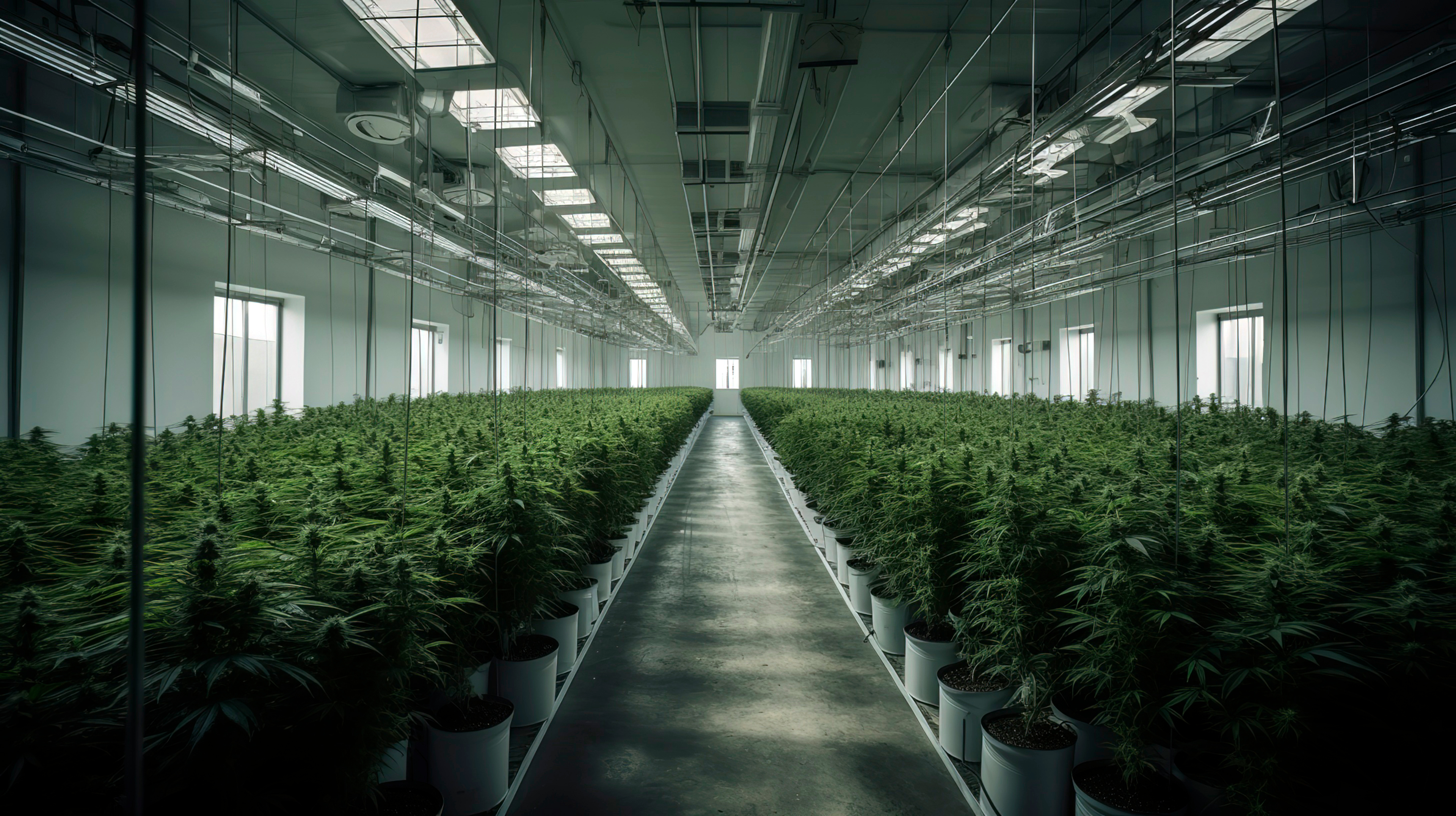 Grow house where organic hemp will be cultivated to create THC products such as vape products, Delta 9 THC products, CBD products, and many others for customers to consume.