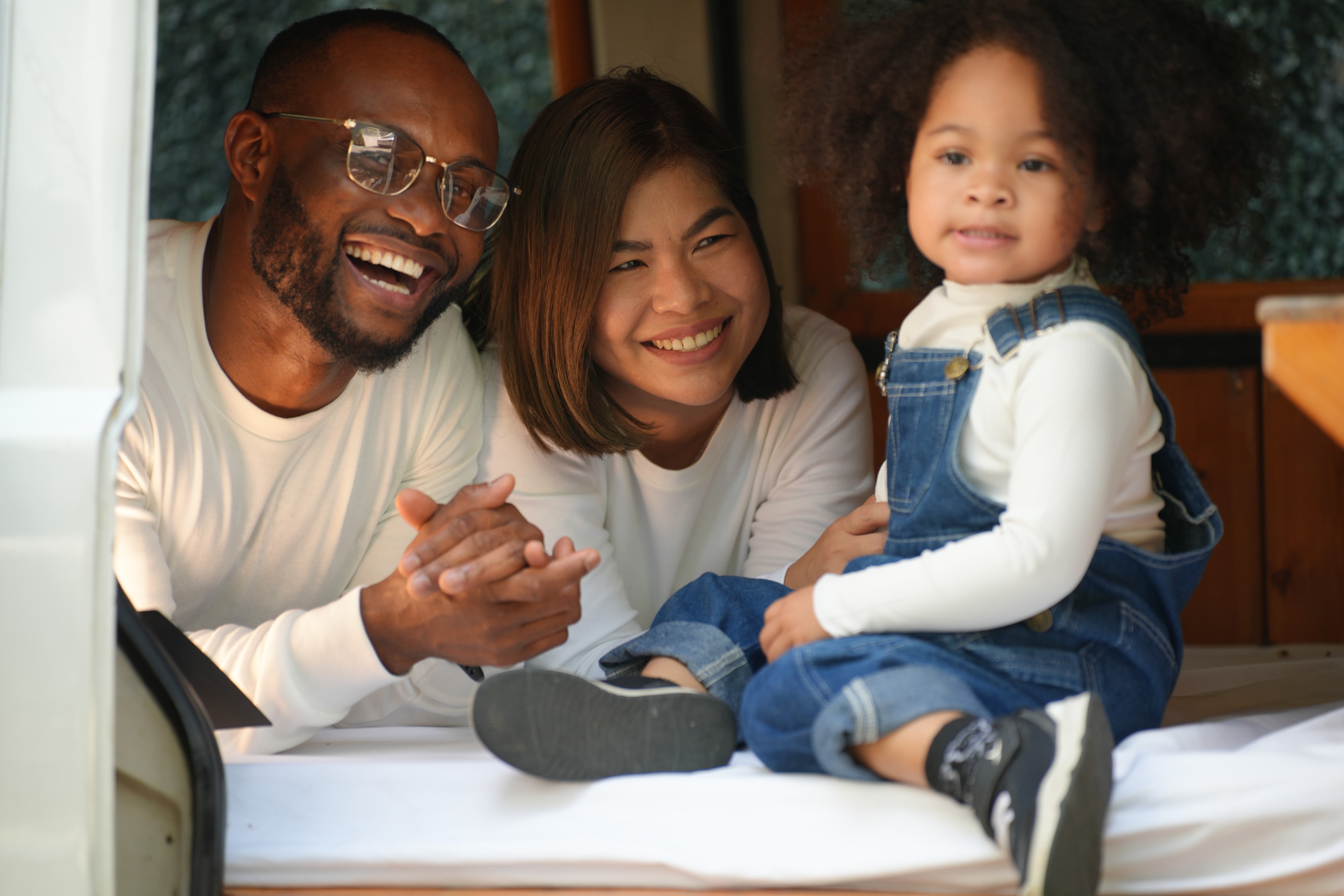Happy Manhattan families who resolved parenting conflicts through schema therapy and couples counseling.