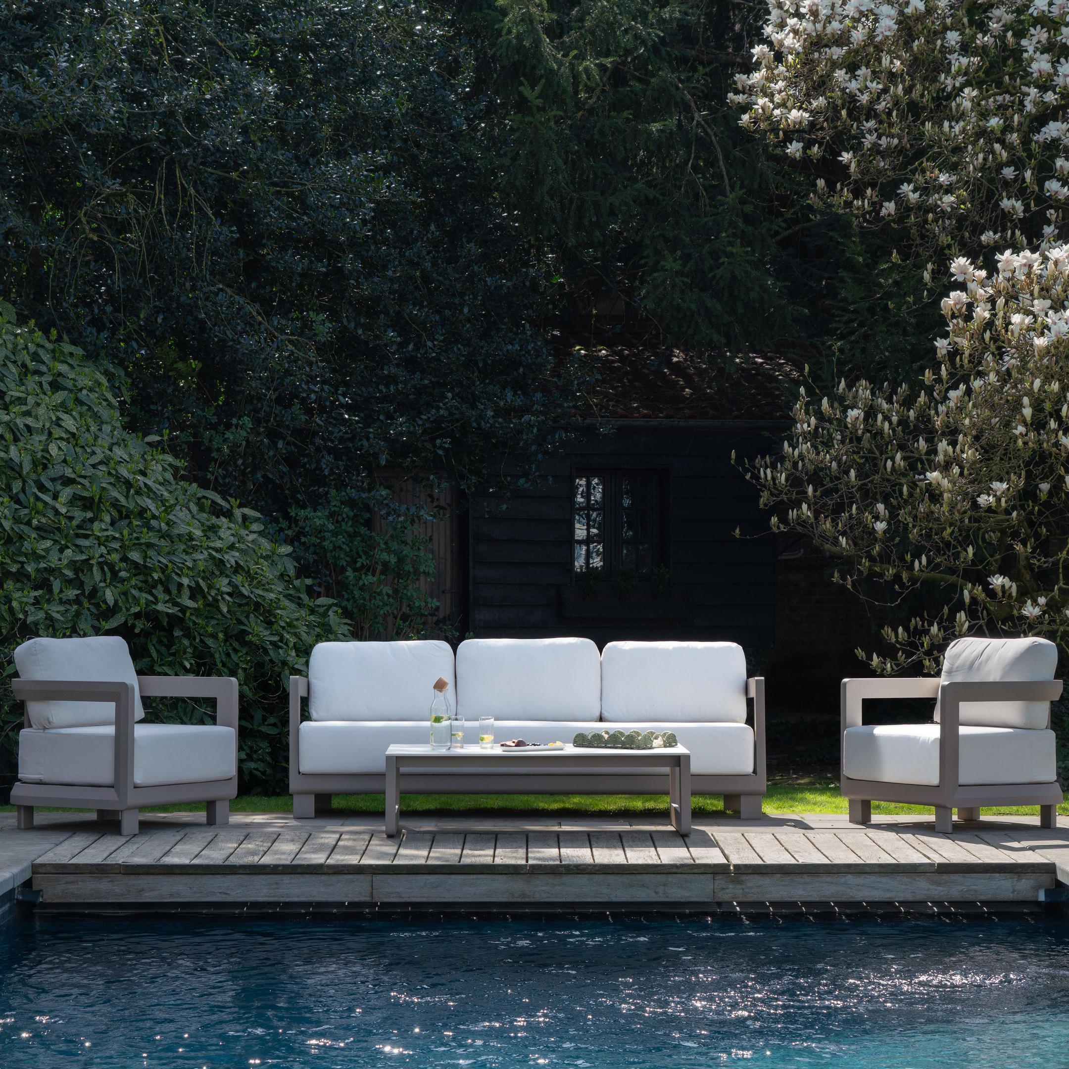 Salon de jardin bas CALAROSSA de WILSA Garden