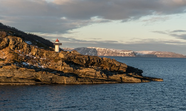 norway, lighthouse, sea