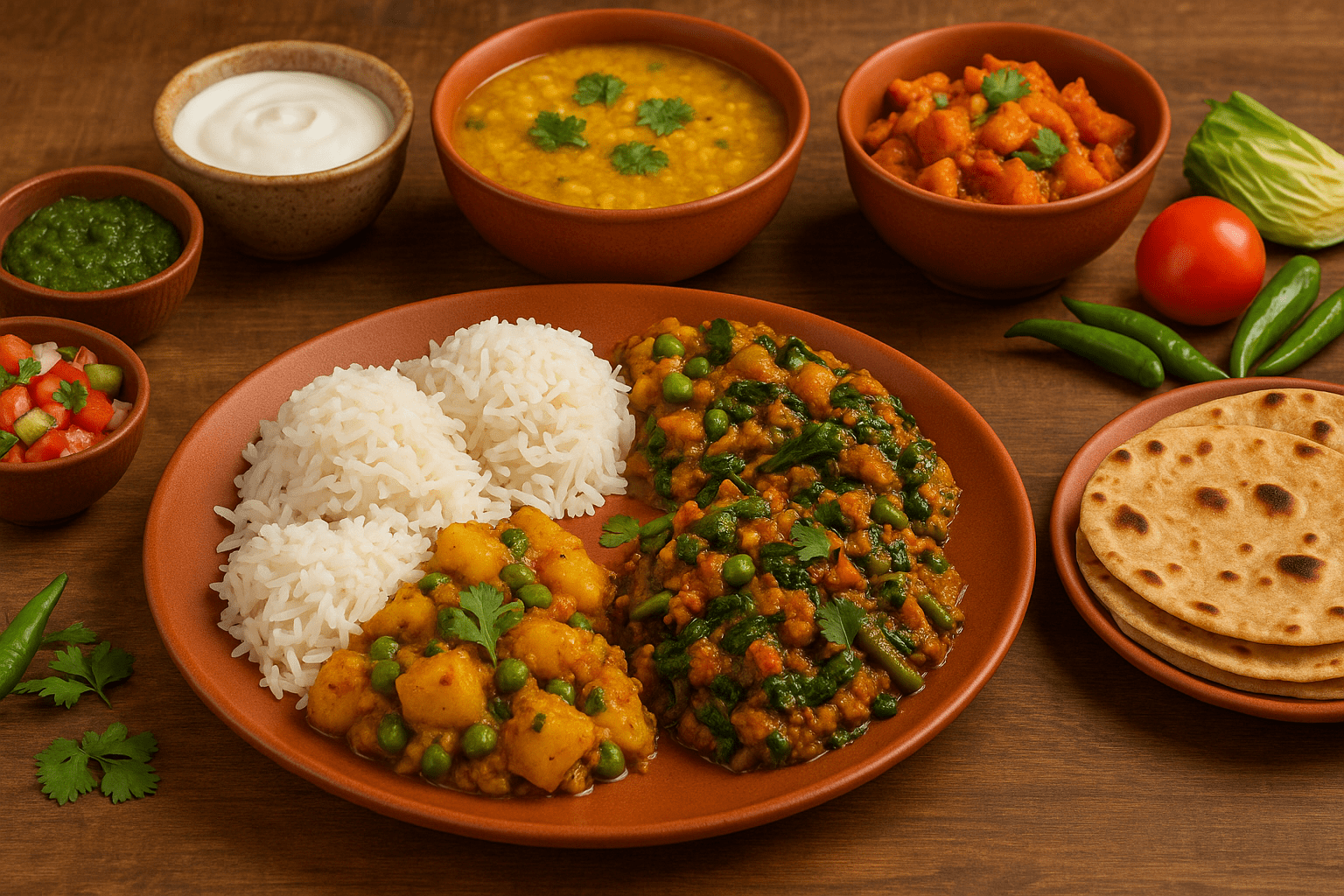 Midday Power: Balanced Indian Meals for Lunch