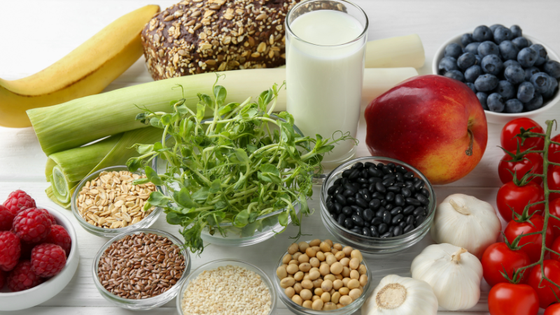 Zur Darmfreundlichen Ernährung gehören vor allem Ballaststoffe und Präbiotika