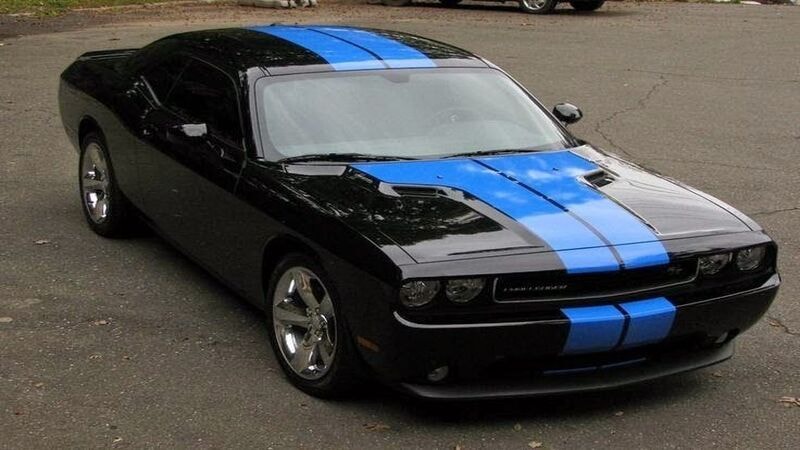 Classic racing stripes