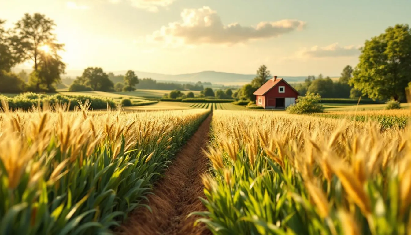 Ein Bild, das nachhaltige Landwirtschaft in Deutschland zeigt.