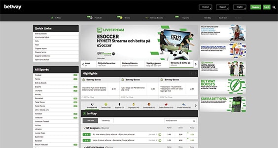 Betway Betting