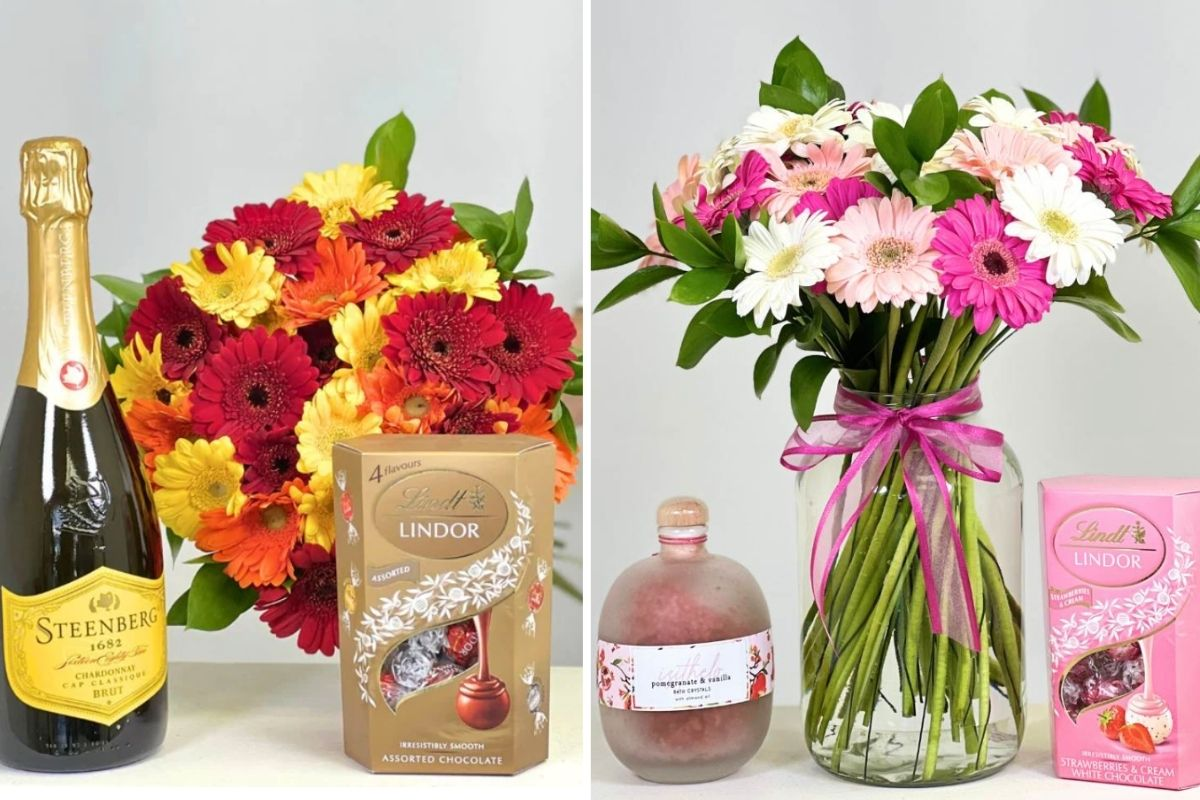 Shop Fabulous Flowers Gerbera Daisy collection for Cape Town Flower and Gift Delivery