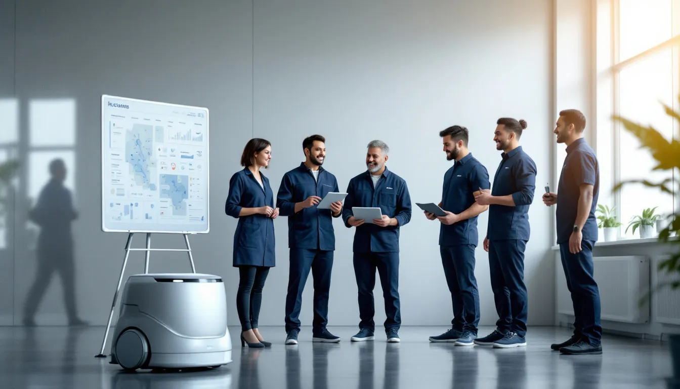 A team of experienced professionals delivering high-quality cleaning services.