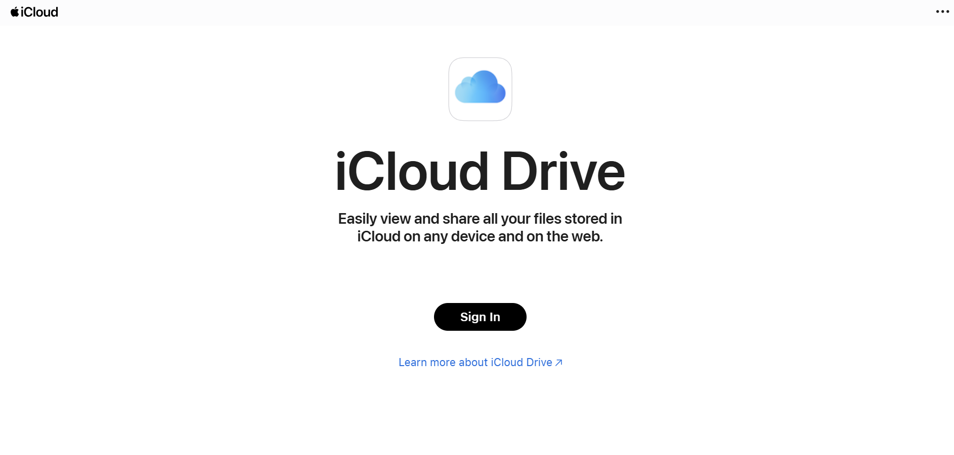 iCloud-Drive