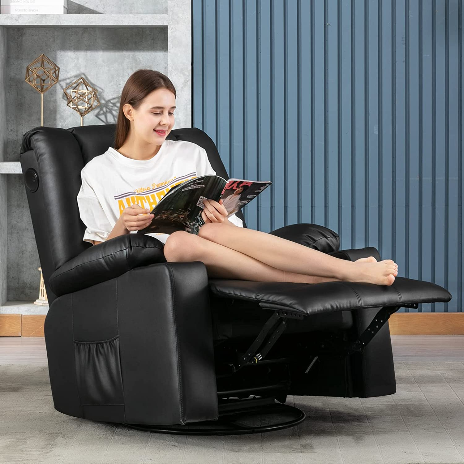 Comhoma PU Leather Recliner 