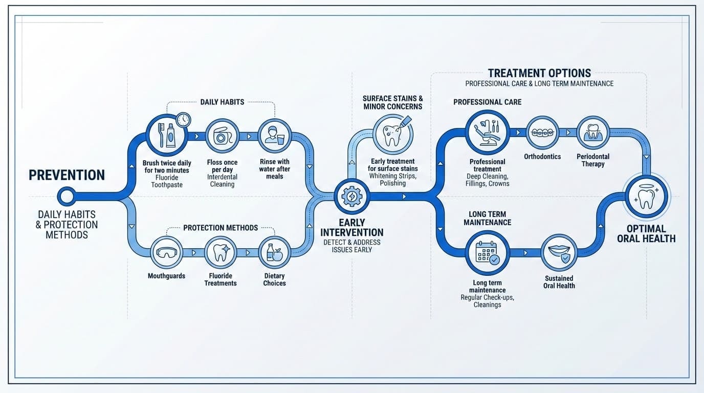 Prevention and Treatment Plan for Yellow Teeth