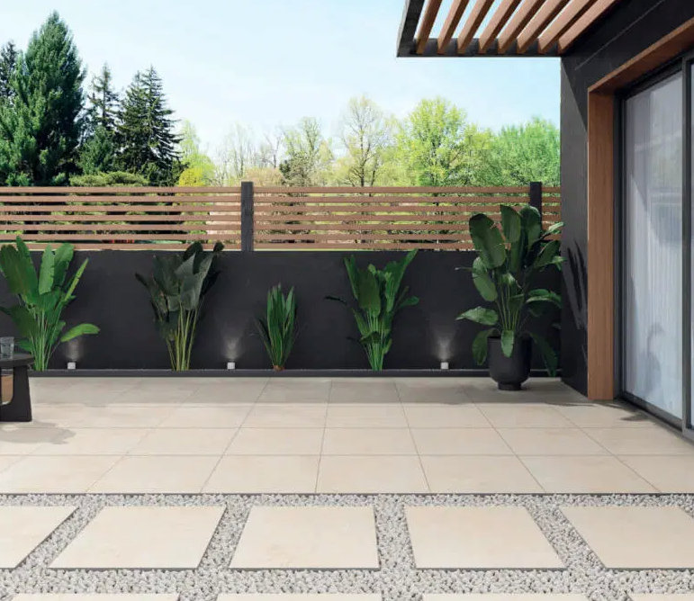 Image: Pietra Di Rapolano Sand 20mm Outdoor Porcelain 90×60 by Pamesa Tiles at EMC Tiles