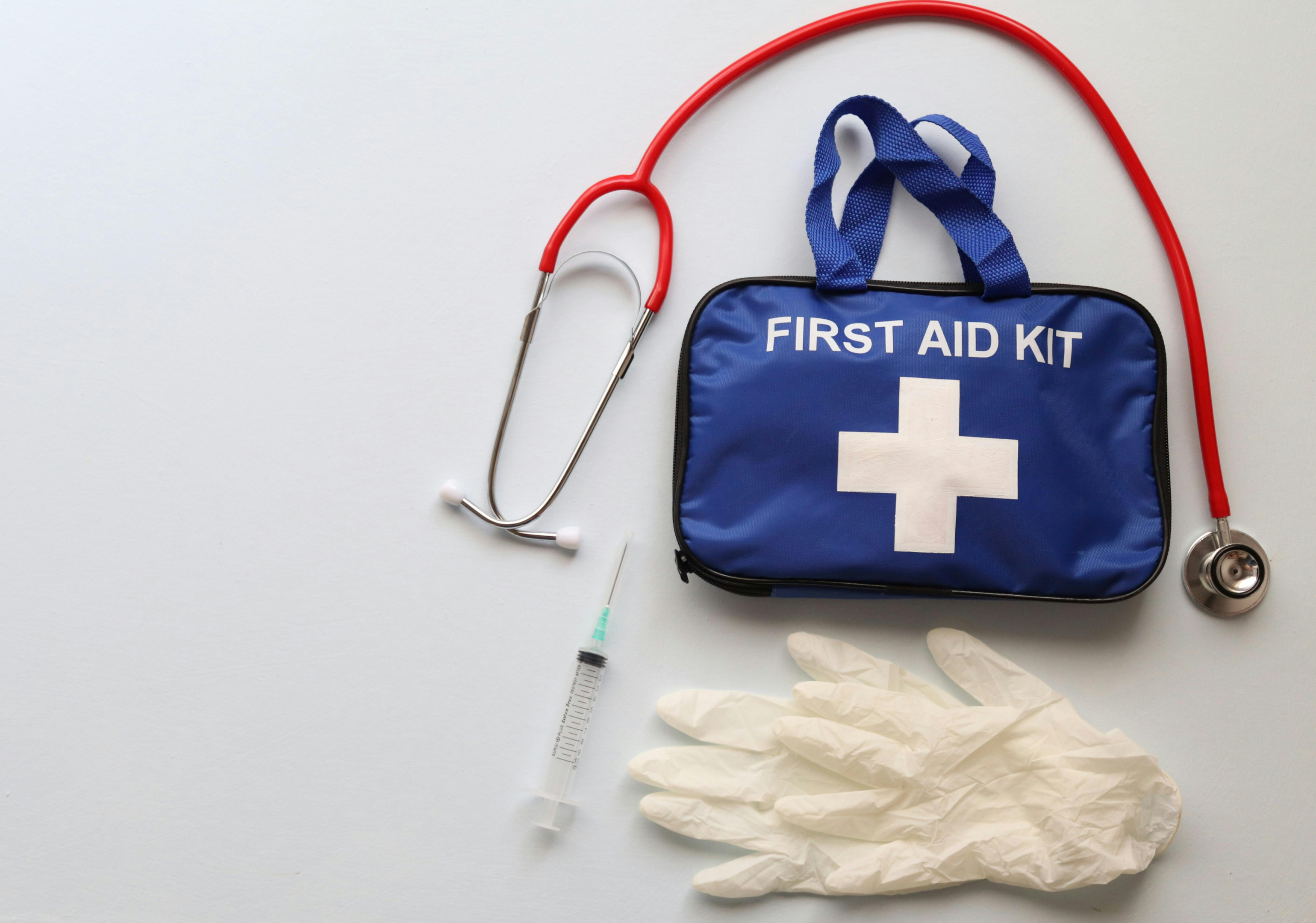 Blue First Aid KIT
