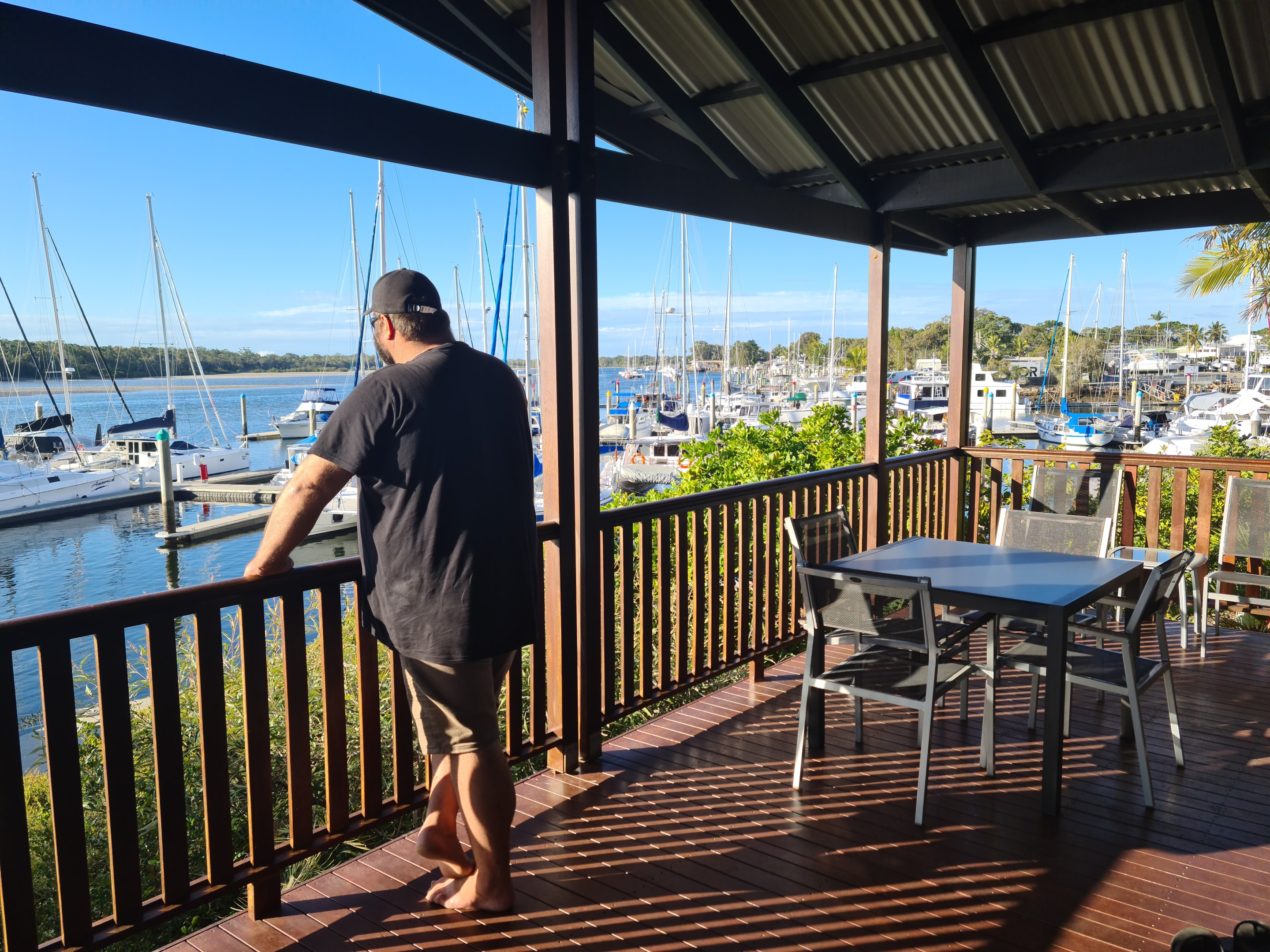 The sleepy village of Tin Can Bay hosts a terrific marina and villa accomodation
