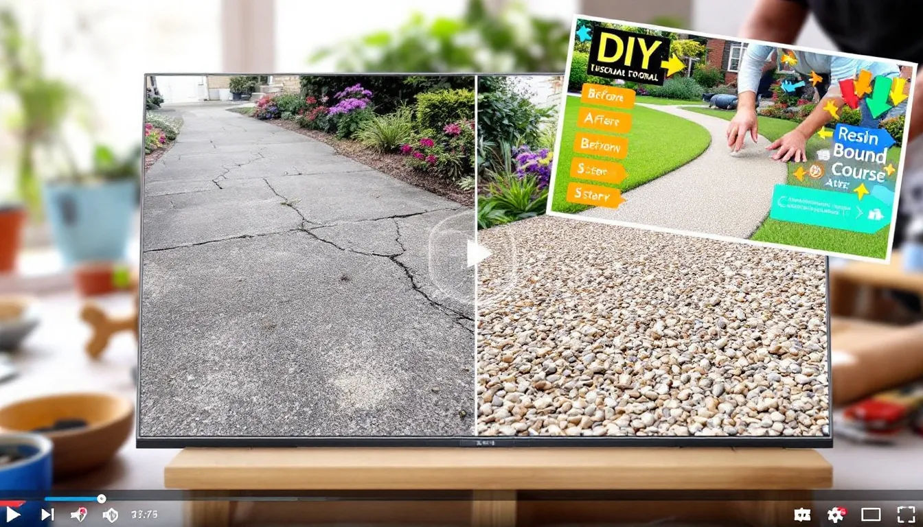 An overview of various course options and pricing for resin bound training.