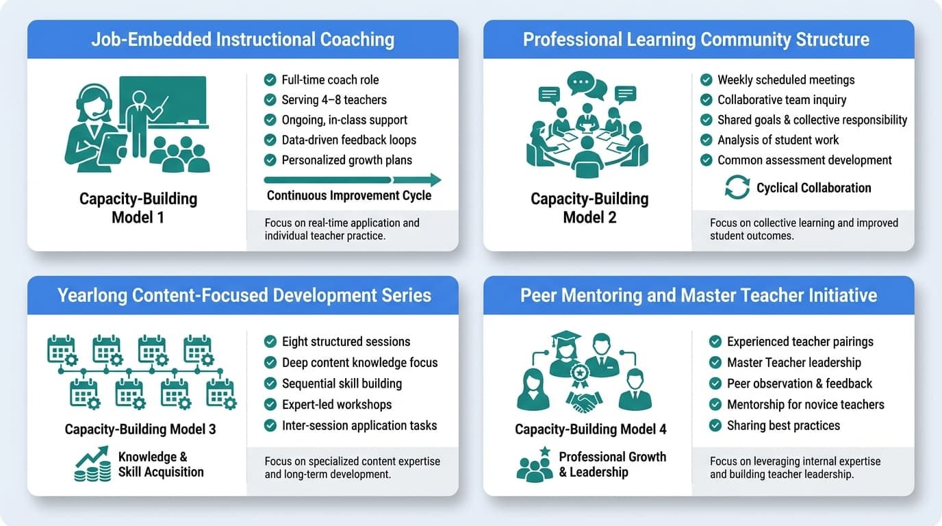 High-Impact Title I–Funded Capacity-Building Models