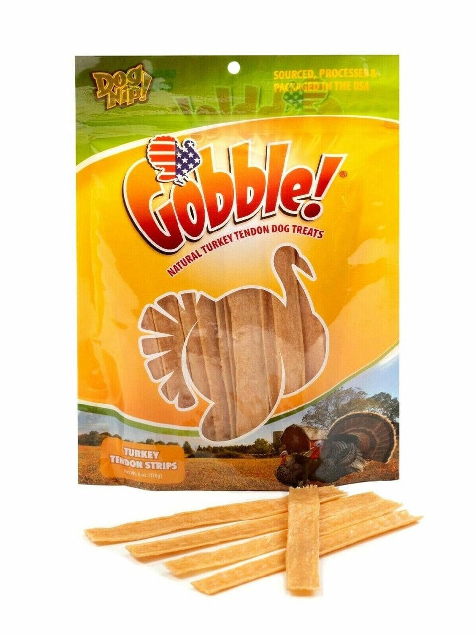 Gobble Turkey Tendon Strips