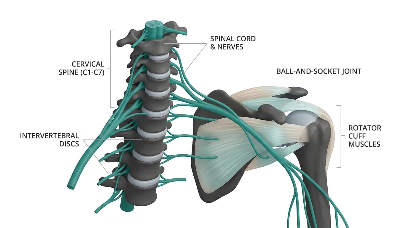 Neck and Shoulder Anatomy in Everyday Terms