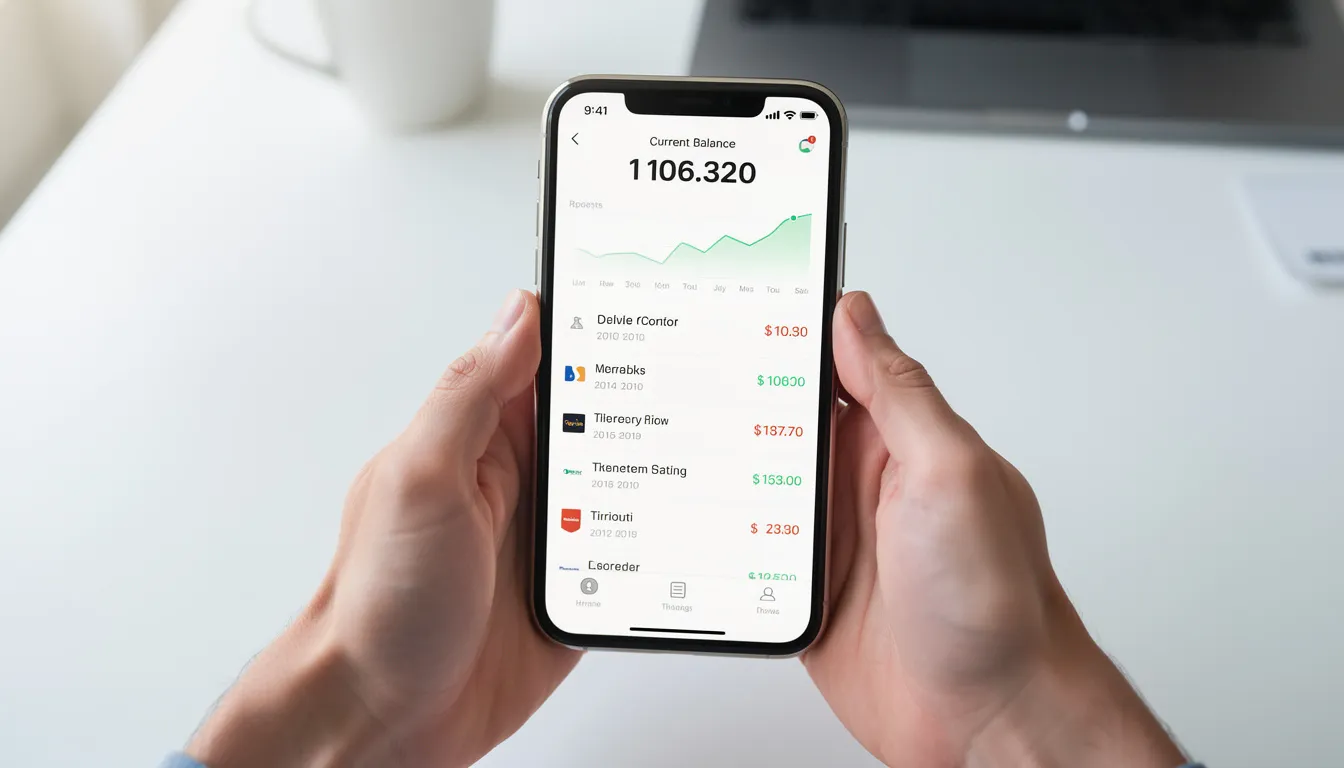 An image of hands holding a smartphone that displays financial transaction data from the Worldpay dashboard mobile app, showcasing crucial business information such as sales trends and revenue streams. This app is specifically designed to empower small business owners by allowing them to effortlessly manage payments and monitor transactions anytime, ensuring full control over their business operations.