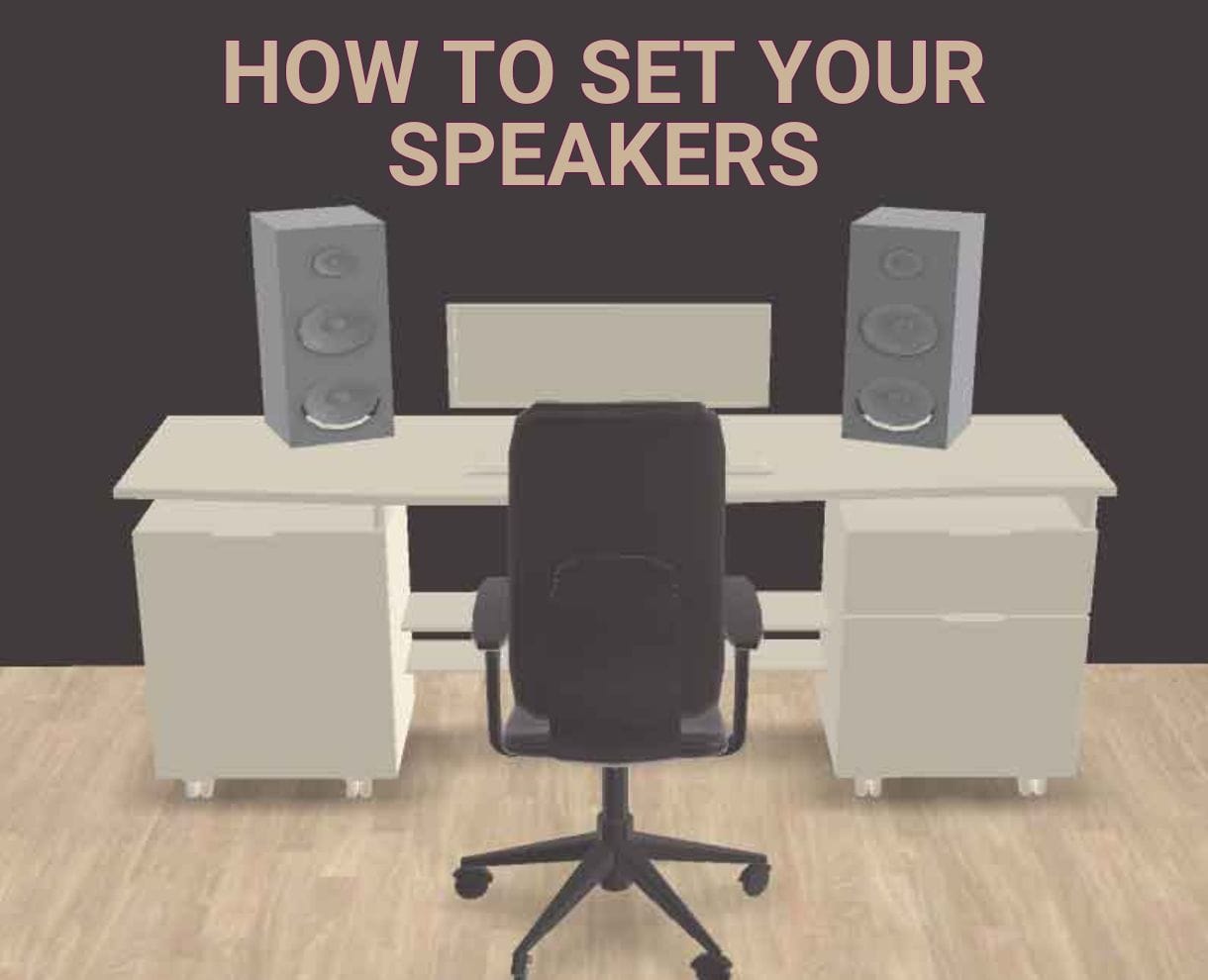 Get your cubase tutorials and undesrtand how to get the best from your room and speaker.