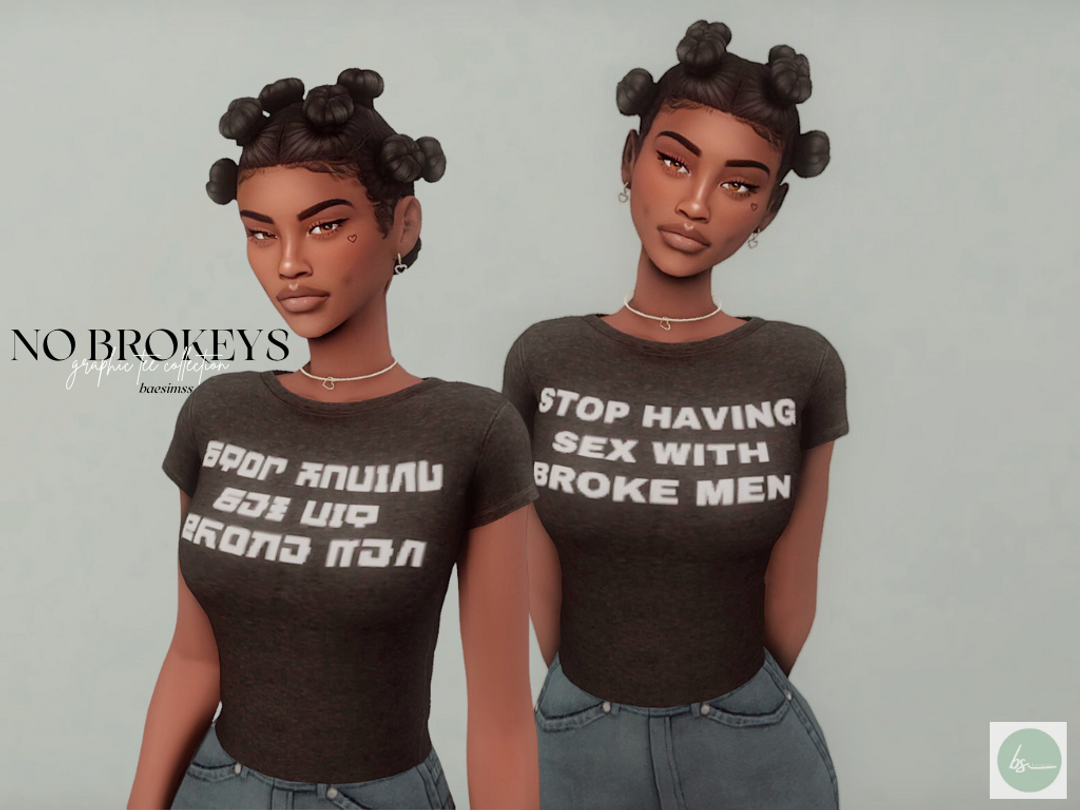 No Brokeys Graphic Tee Collection