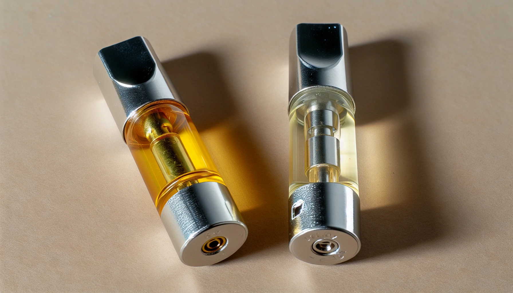 Comparison of CDT and non-CDT vape cartridges