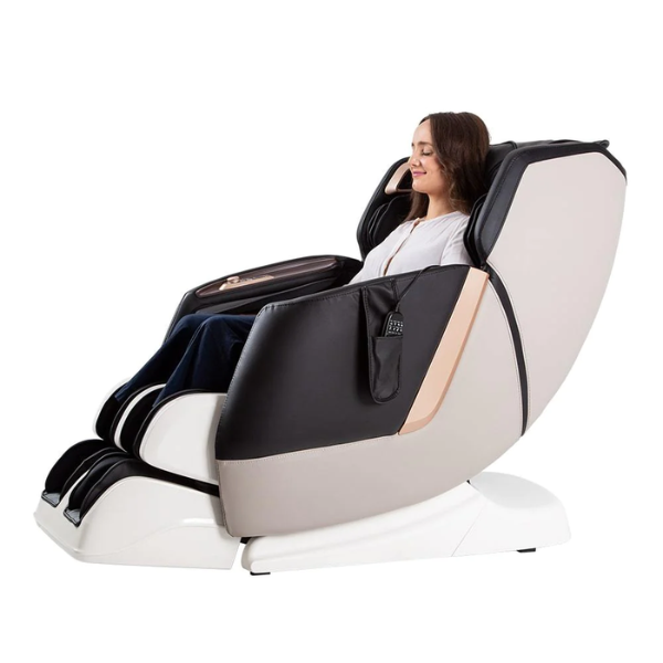 Image showing how zero gravity recliners distribute weight evenly to promote relaxation.