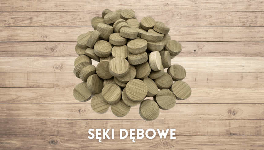 Sęki dębowe do wypełniania ubytków