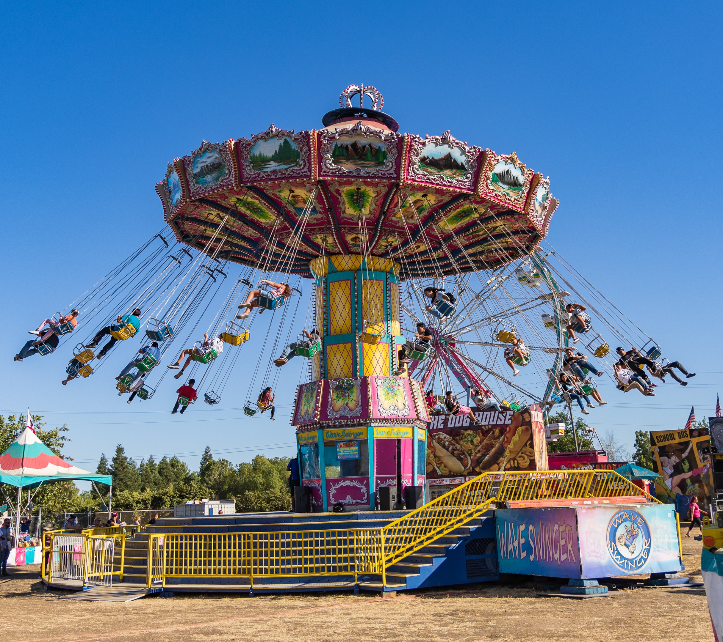 County Fair Giant Swing Ride