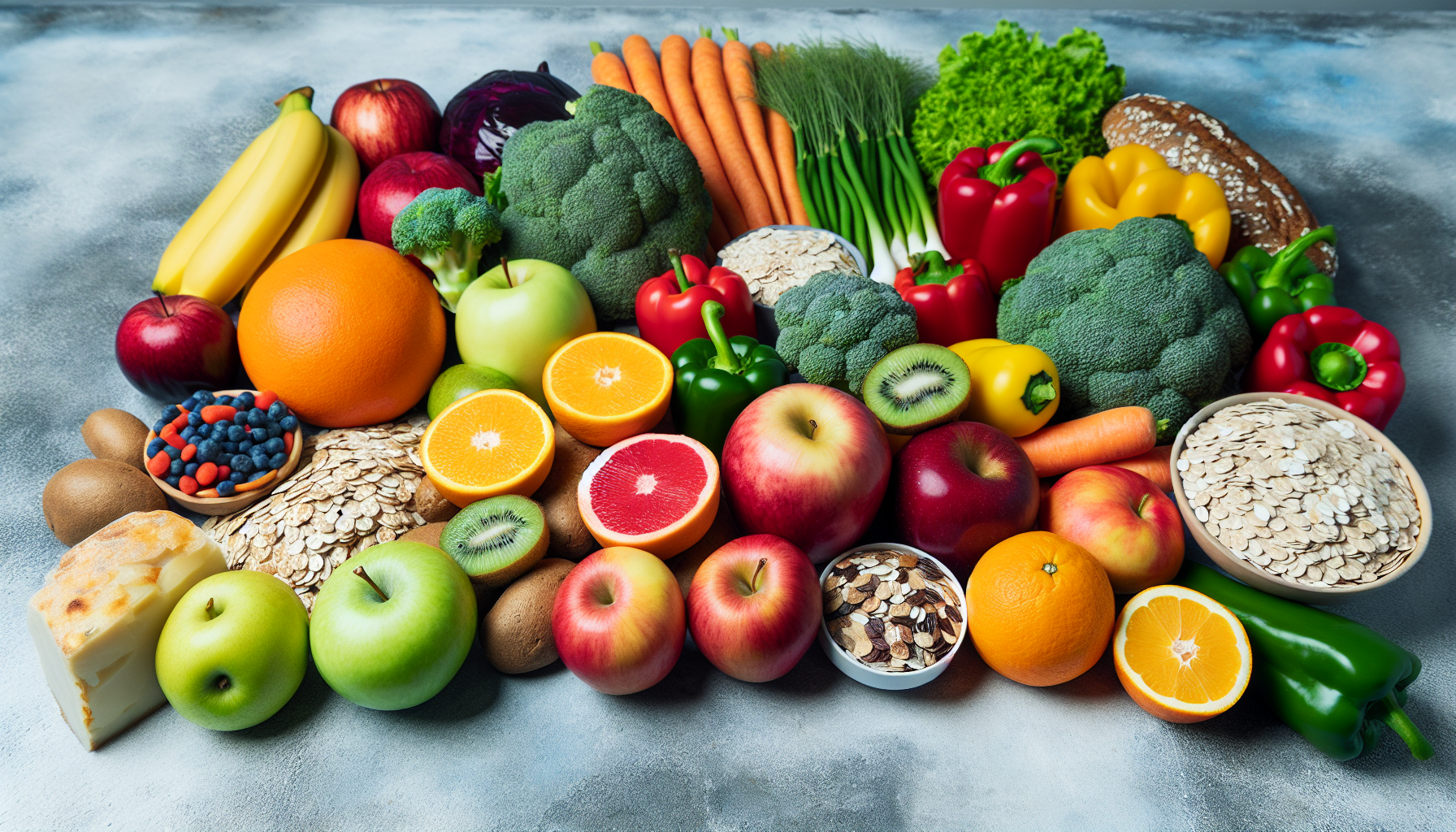Fiber-rich foods for colon cancer prevention