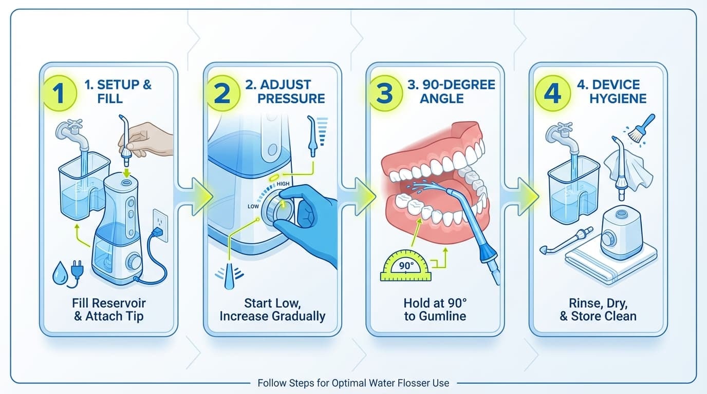 Step-by-Step: How to Floss the Right Way